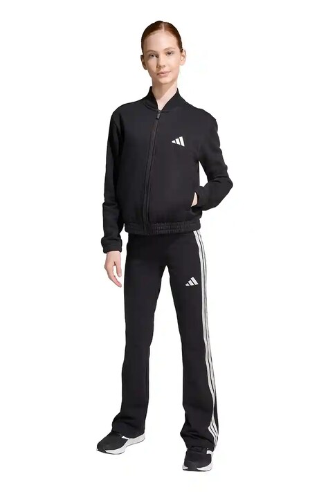 Dětská tepláková souprava adidas černá barva, JL7474