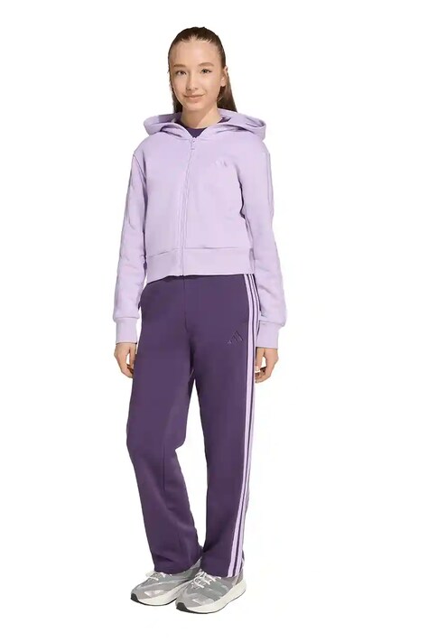 adidas dres dziecięcy kolor fioletowy JN2439