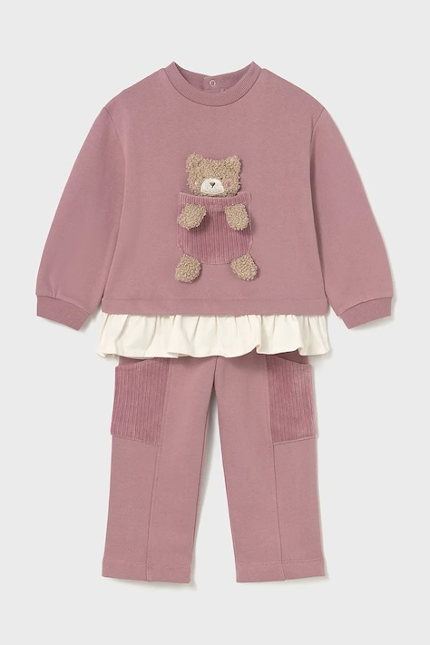 Mayoral compleu bebe culoarea roz, 2843
