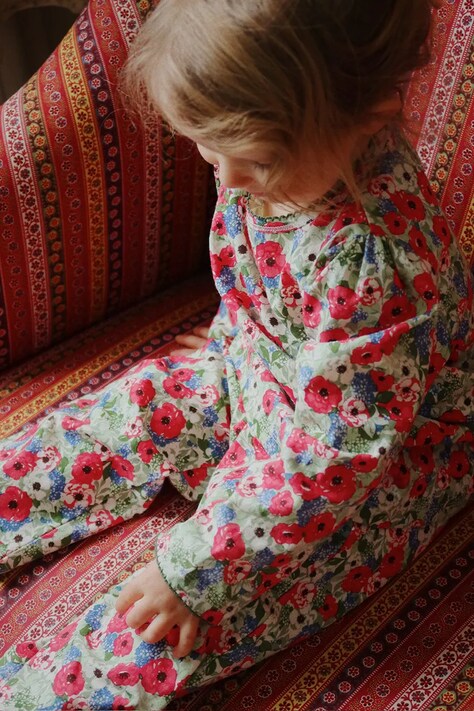 Konges Sløjd komplet BABETTE PUFF SET GOTS kolor multicolor KS103681