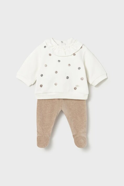 Sada pre bábätká Mayoral Newborn béžová farba, 2555