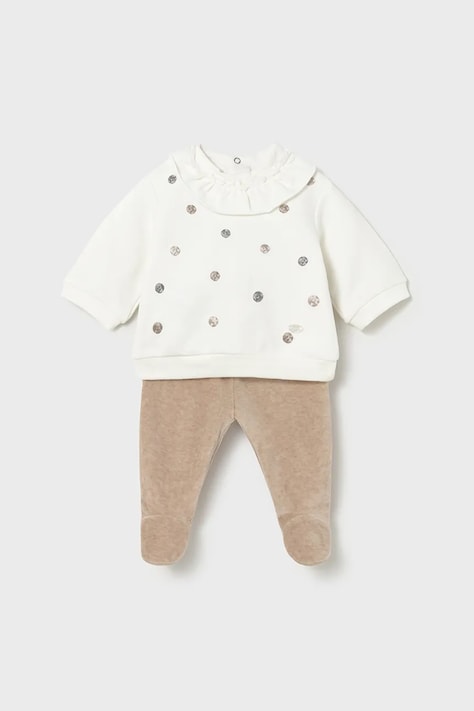 Mayoral Newborn baba szett bézs, 2555