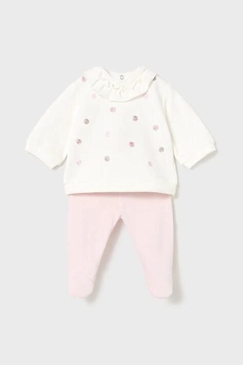 Mayoral Newborn compleu bebe culoarea roz, 2555