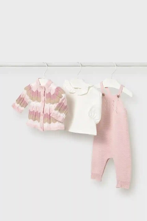 Mayoral Newborn compleu bebe culoarea roz, 2604