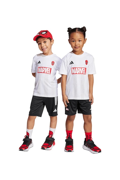 Dětská tepláková souprava adidas Marvel béžová barva, JM0807