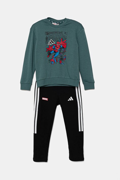 adidas trening copii Marvel culoarea verde, JM0808