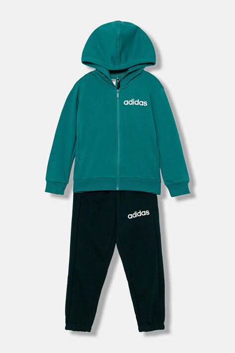 Детски анцуг adidas в зелено JN2427