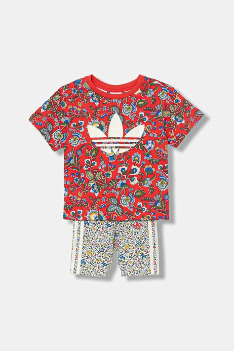 adidas Originals compleu copii culoarea roșu, JV7721
