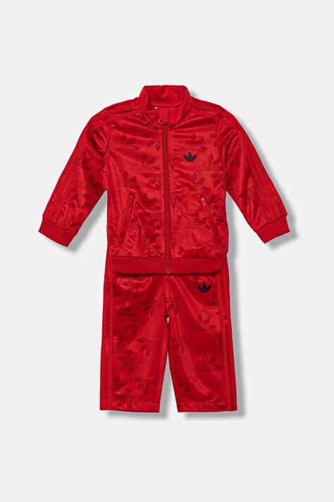 Спортивный костюм для младенцев adidas Originals цвет красный JW0288