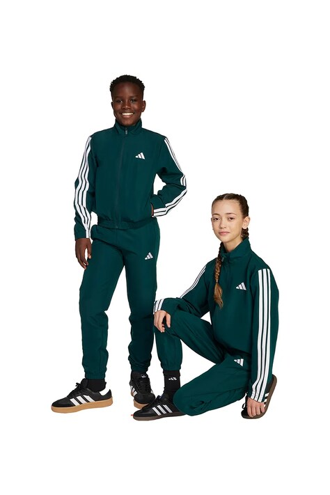 Детски анцуг adidas в зелено JW3399