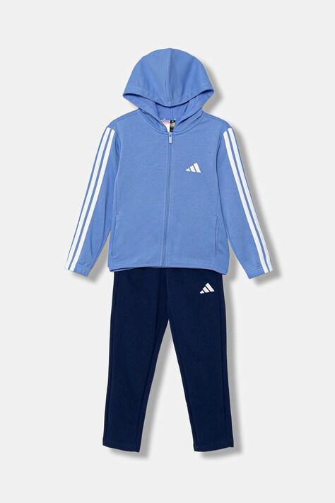 Dětská tepláková souprava adidas fialová barva, JW3401