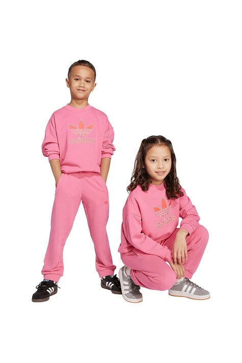 Дитячий спортивний костюм adidas Originals колір рожевий JY1152