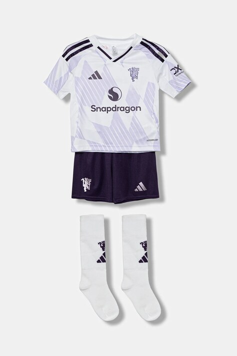 adidas Performance compleu copii Manchester United 2-pack culoarea violet, KC5899