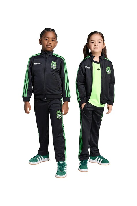 Детски анцуг adidas Originals MINECRAFT в черно KD9825