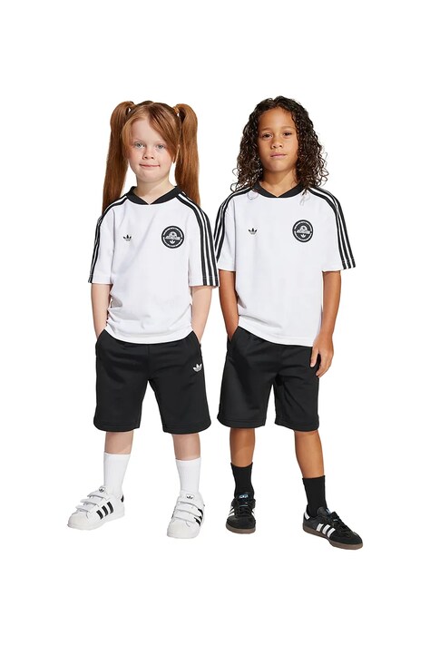 Детски комплект adidas Originals в бяло JV7667