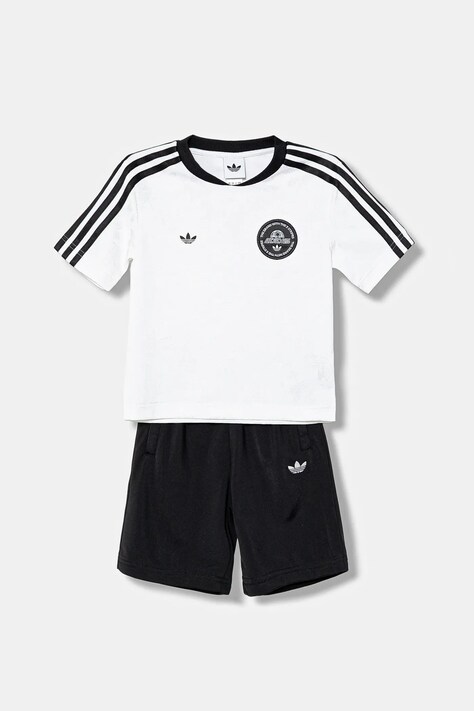 Дитячий комплект adidas Originals колір білий JV7667