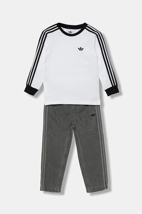 adidas Originals komplet niemowlęcy kolor biały JW5312