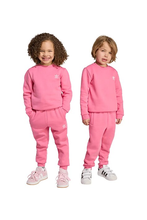 Детски анцуг adidas Originals в розово JY4880