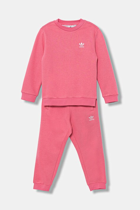 Детски анцуг adidas Originals в розово JY4880