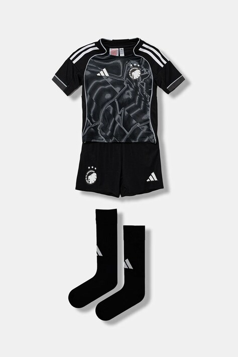 Παιδικό σετ adidas Performance FCK χρώμα: μαύρο, JD0223