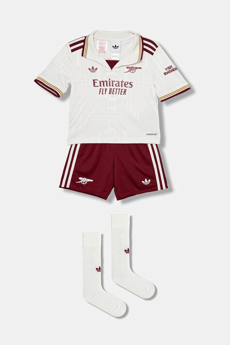 adidas Performance komplet dziecięcy AFC kolor biały JI9541