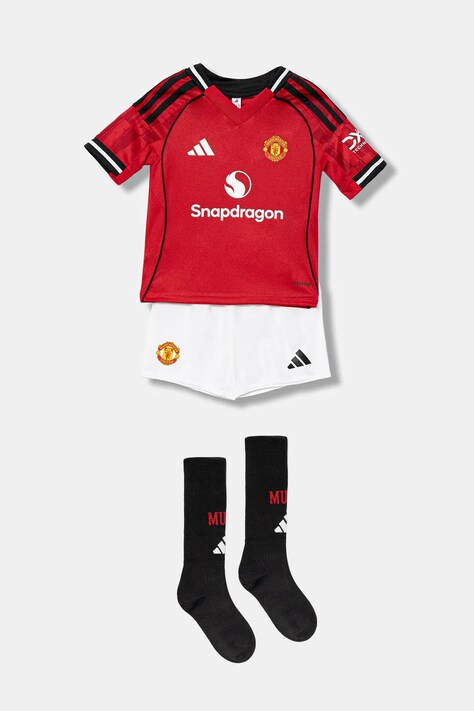 Детски комплект adidas Performance Manchester United в червено JP3019