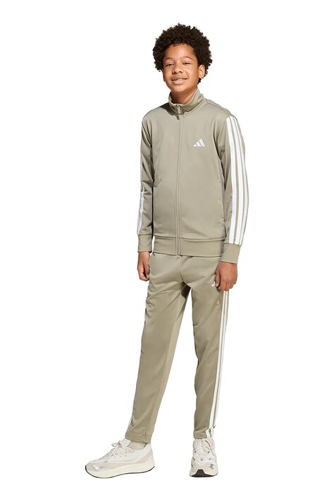 Dětská tepláková souprava adidas zelená barva, JW3394