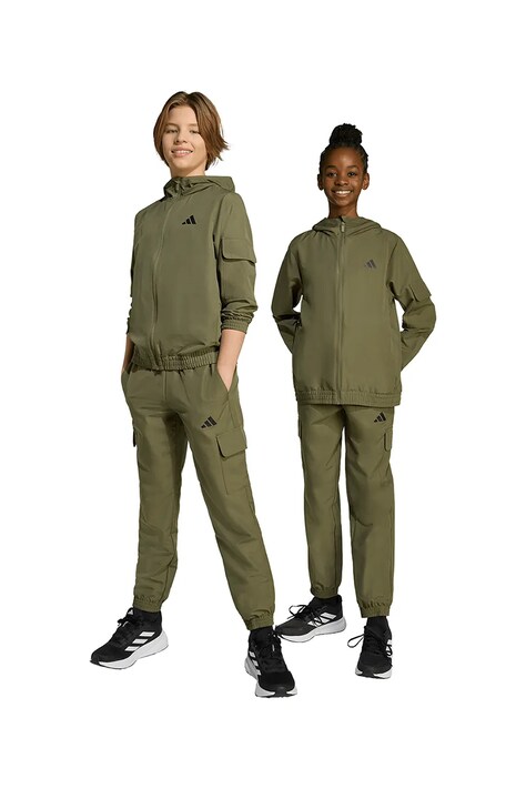 Детски спортен комплект adidas (2 броя) в зелено JX0203
