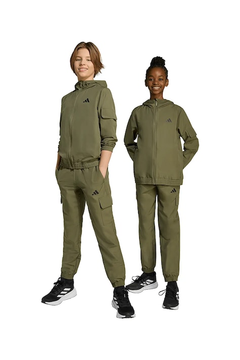 adidas set de trening pentru copii 2-pack culoarea verde, JX0203