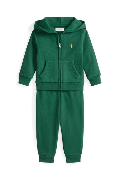 Polo Ralph Lauren komplet dresowy dziecięcy kolor zielony 320879018019