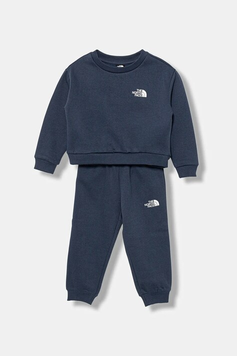 The North Face dres dziecięcy KID SIMPLE DOME FLEECE SET kolor granatowy NF0A8EFM8K21