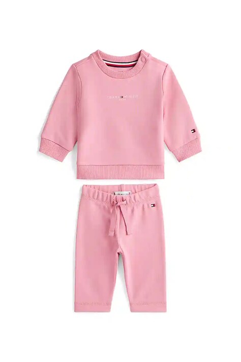 Спортивный костюм для младенцев Tommy Hilfiger цвет розовый KN0KN02117
