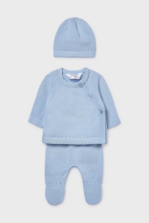 Дитячий бавовняний комплект Mayoral Newborn 9981