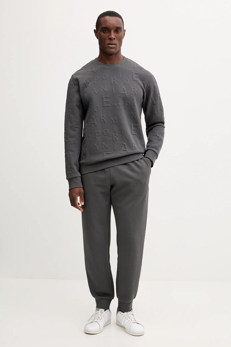 Emporio Armani Underwear dres lounge męski kolor szary EM001922 AF15006