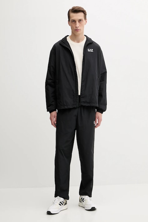 Tepláková súprava EA7 Emporio Armani čierna farba, AF13190.7M000954