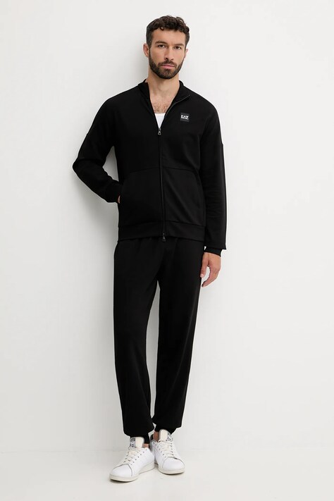 EA7 Emporio Armani dres bawełniany męski kolor czarny AF13512.7M000907
