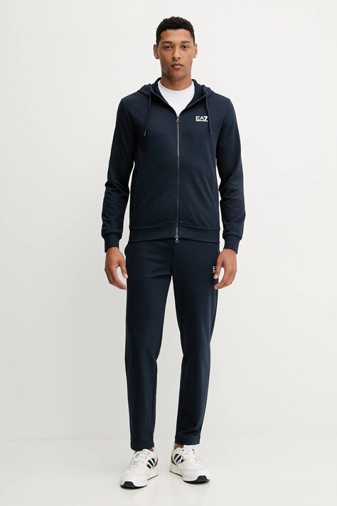 EA7 Emporio Armani dres bawełniany męski kolor granatowy PJVRZ.8NPV62