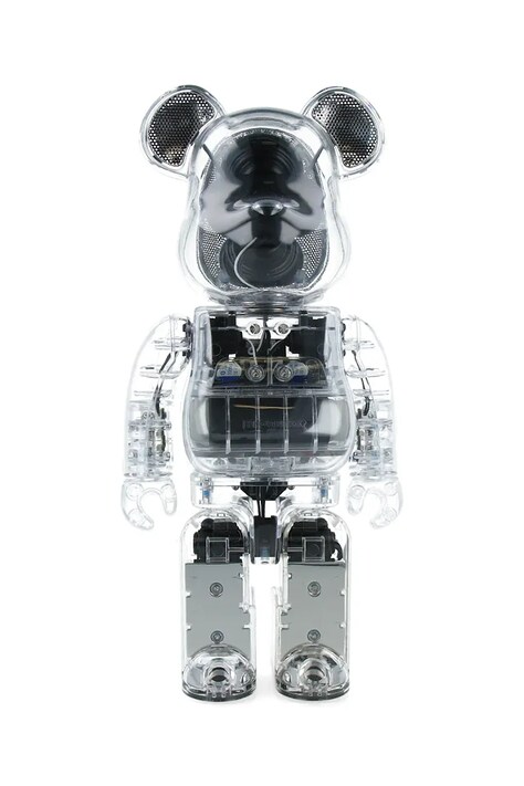 Medicom Toy głośnik bezprzewodowy Be@rbrick Audio Bluetooth Clear 400% kolor transparentny Bluetooth.Clear.400