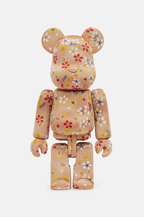 Ukrasna figurica Medicom Toy Be@rbrick Kimekomi Karashi (Yellow) KIMEKOMI.Karashi.Yellow