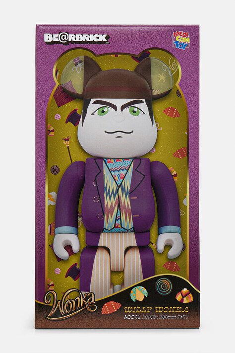 Декоративна фігурка Medicom Toy Be@rbrick Willy Wonka 400% — фото 4