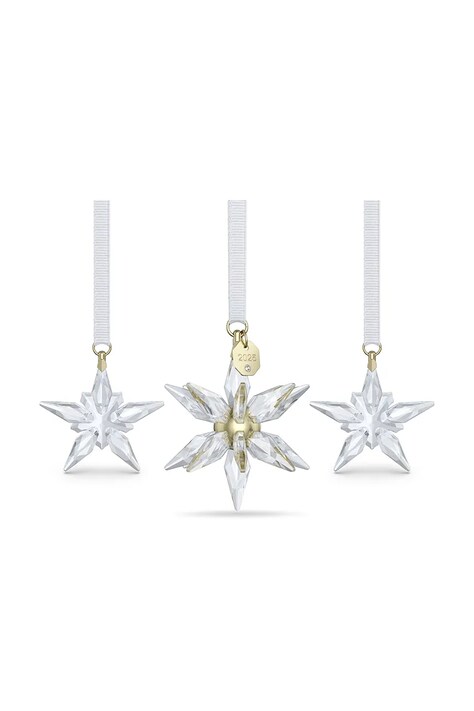 Swarovski dekoracja wisząca ANNUAL 3-pack kolor transparentny 5701628