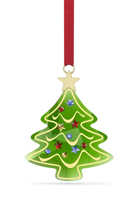 Swarovski dekoracja wisząca HOLIDAY CHEERS kolor zielony 5701867