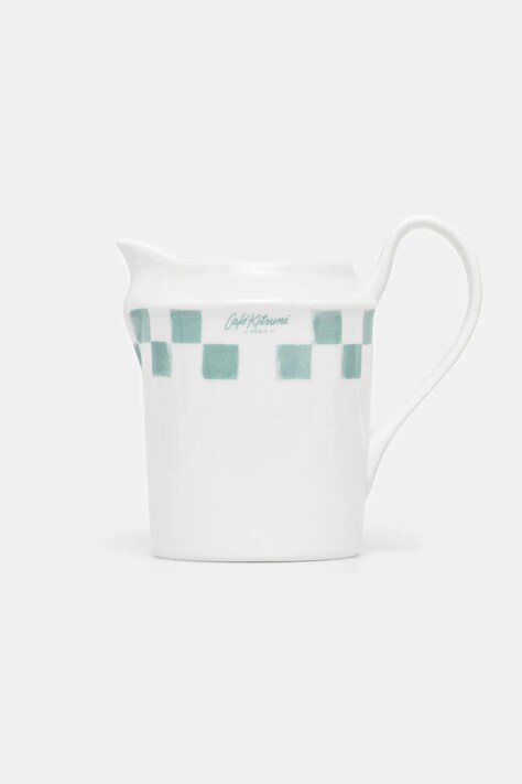 Vrč za mlijeko Café Kitsuné Checkerboard Porcelain Milk Jug boja: bijela, PU08110O0010
