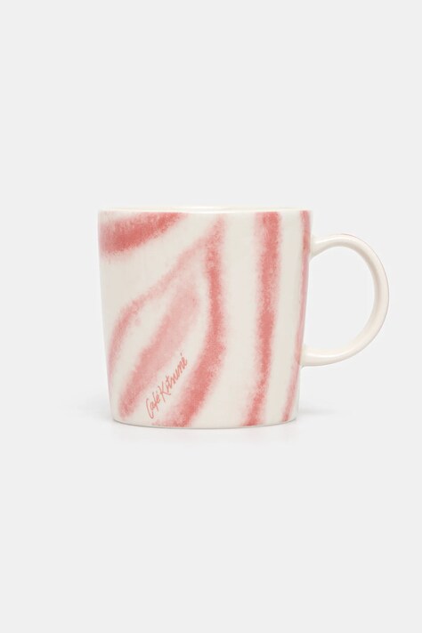Šalica Café Kitsuné x Iittala Teema Mug 0,3L boja: ružičasta, 1080526