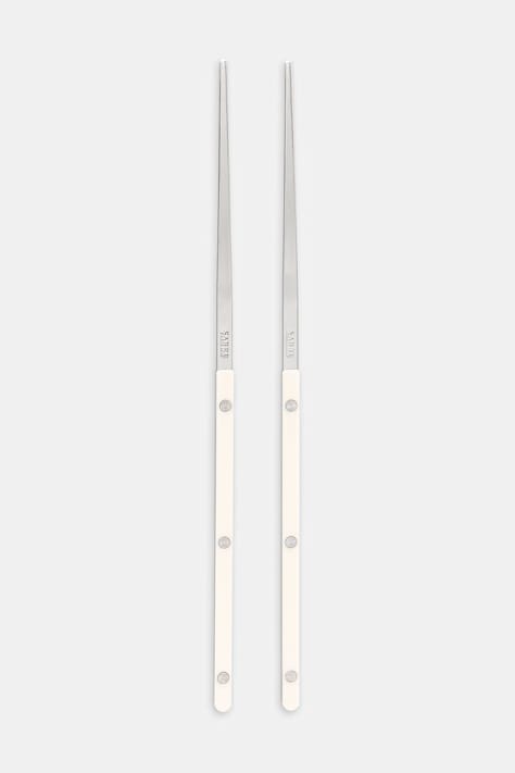 Café Kitsuné pałeczki x Sabre Bistrot Chopsticks kolor srebrny SPPU816