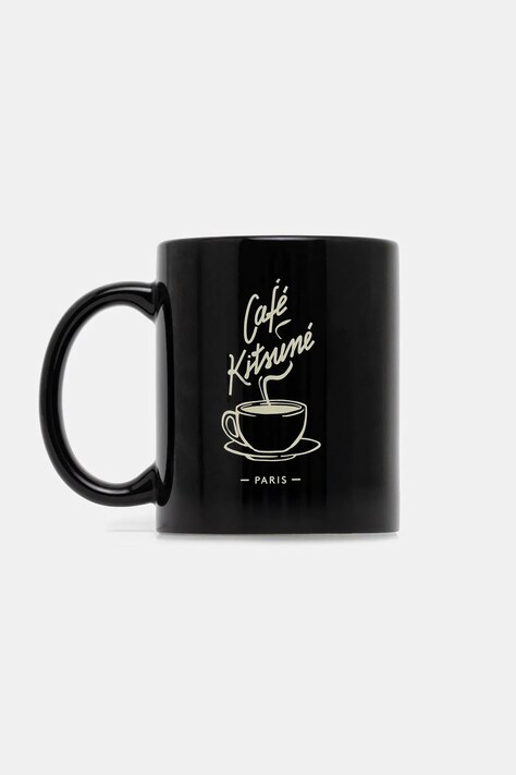 Šalica Café Kitsuné Coffee Cup Mug boja: crna, CKLU08101O0008