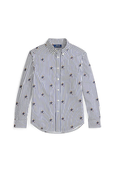 Polo Ralph Lauren cămașă culoarea bleumarin, 323979326001