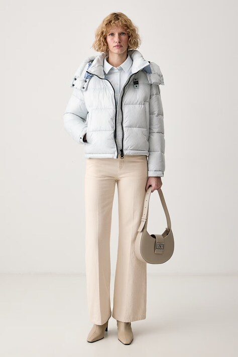 Tommy Hilfiger Koszula damska bawełniana z elastanem beżowa gładka WW0WW43528