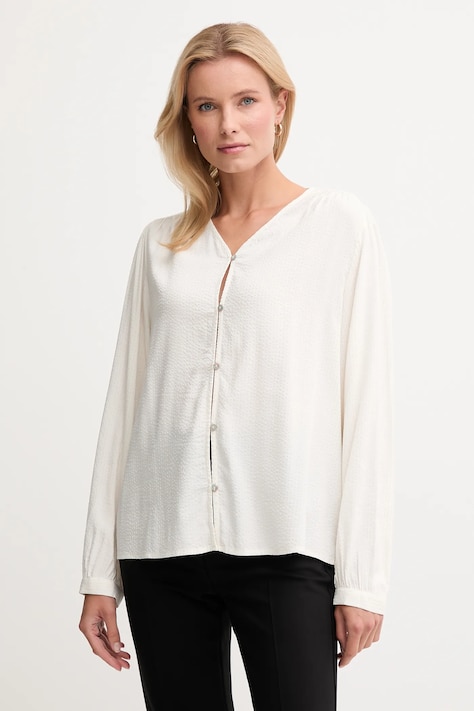 Рубашка United Colors of Benetton цвет бежевый regular 570QDQ0CH