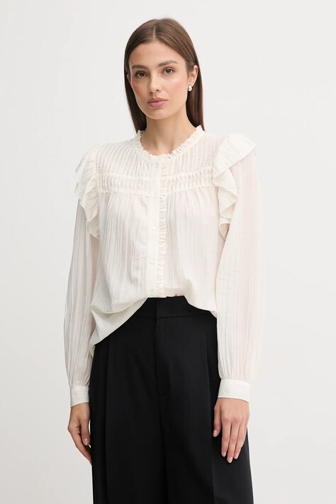 Košeľa Pepe Jeans béžová farba, regular, PL3051259